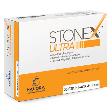 Hauora Med Stonex Ultra integratore 20 Stick Pack 10 Ml