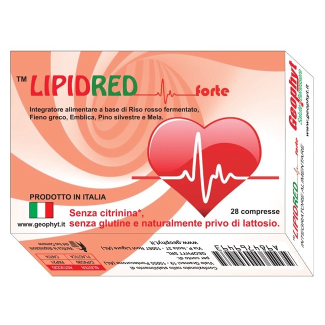 Geophyt Lipidred Forte integratore 28 Compresse