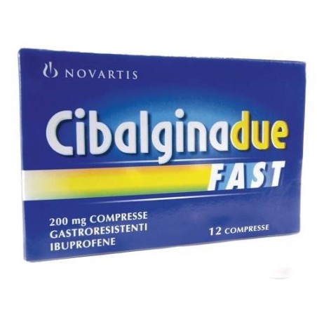 Cibalgina Due Fast*12 Compresse 200mg