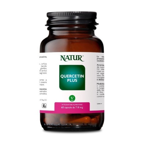 Natur Quercetin Plus integratore 60 Capsule