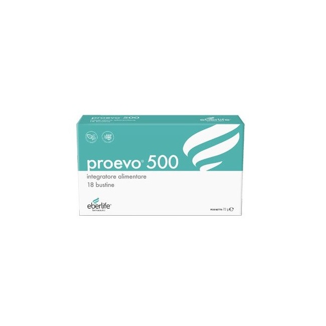 Eberlife Farmaceutici Proevo 500 integratore 18 Bustine