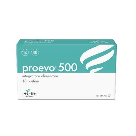 Eberlife Farmaceutici Proevo 500 integratore 18 Bustine