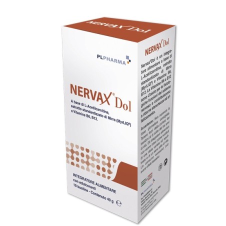 Pl Pharma Nervax Dol integratore 10 Bustine