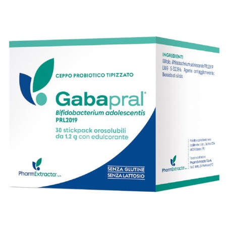 Pharmextracta Gabapral  integratore 30 Stickpack