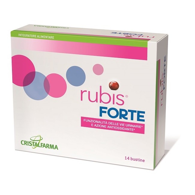 Cristalfarma Rubis Forte integratore 14 Bustine Da 4,3 G