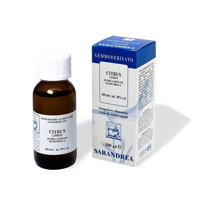 Sarandrea Extragem Limone Scorza Dei Giovani Rami Gocce 20 Ml