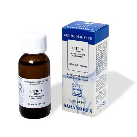 Sarandrea Extragem Limone Scorza Dei Giovani Rami Gocce 20 Ml