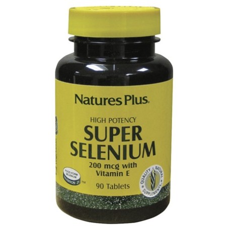 Natures plus Super Selenio 200 Mcg Con Vitamina E 90 Tavolette