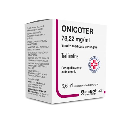 Sandoz Onicoter 78,22 Mg/ml Smalto Medicato Per Unghie 6,6 ml