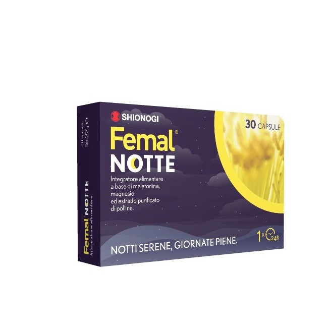 Shionogi Femal Notte integratore 30 Capsule