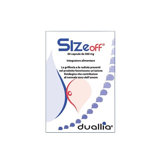 Duallia Sizeoff integratore 60 Capsule Da 560 Mg