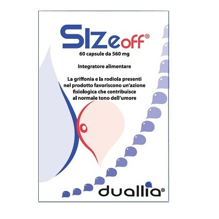 Duallia Sizeoff integratore 60 Capsule Da 560 Mg