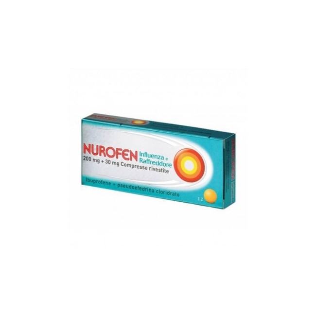 Nurofen Influenza E Raffreddore* 12 Compresse