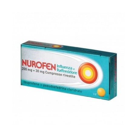 Nurofen Influenza E Raffreddore* 12 Compresse