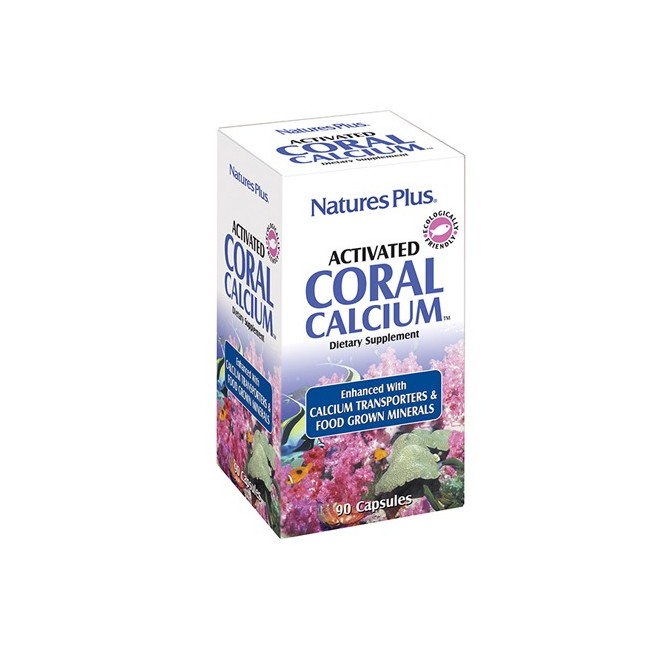 Natures Plus Activated Coral Calcium 90 Capsule