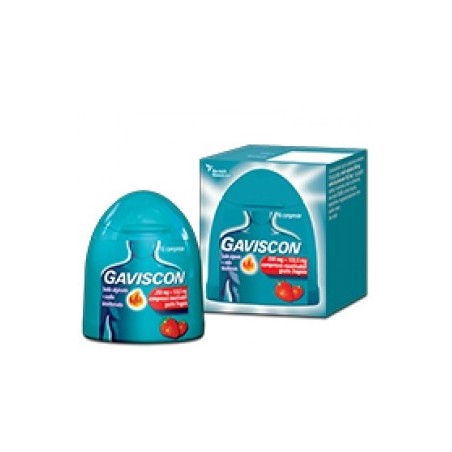 Gaviscon* 16 Compresse Alla Fragola 250+133,5mg