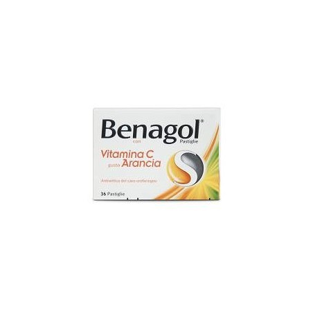 Benagol Vitamina C* 36 Pastiglie Arancia