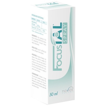 Novias Pharma Focusial Spray con vitamina D 50 Ml