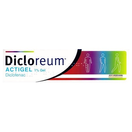 Dicloreum Actigel Gel 100g 1%