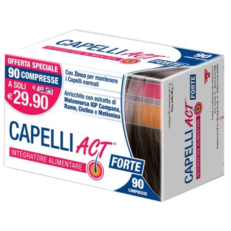 F&f Capelli Act Forte integratore 90 Compresse