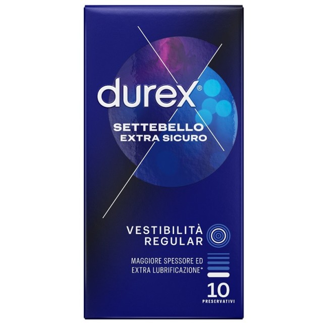 Durex Settebello profillattico Extra Sicuro 10 Pezzi