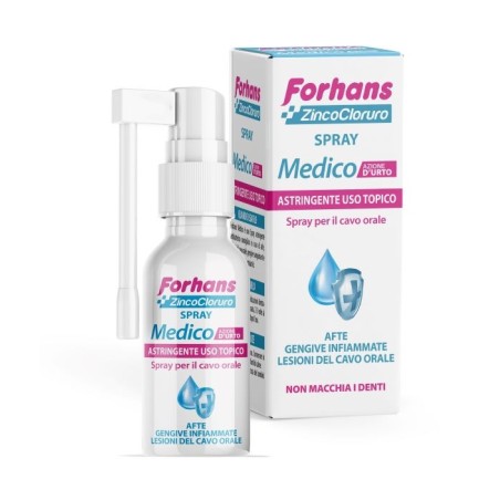 Uragme Forhans Medico Spray antibatterico 40 Ml