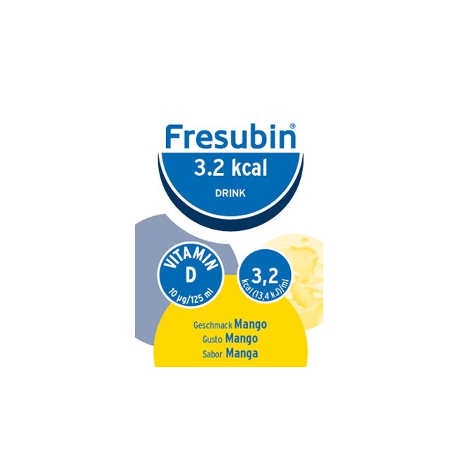 Fresenius Kabi Italia Fresubin 3,2 Kcal Drink Mango 4 X 125 Ml