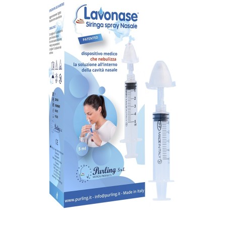 Purling Lavonase Siringa Spray Nasale con siringa