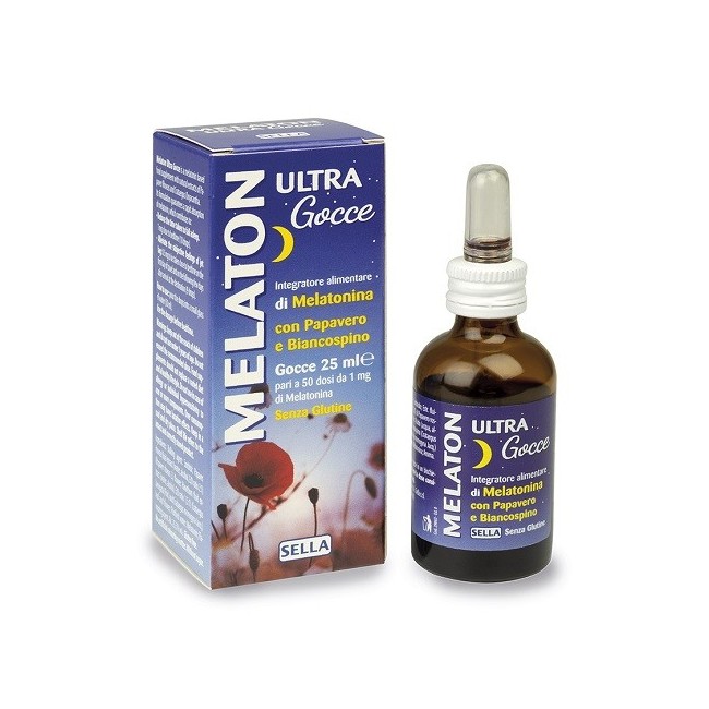 Sella Melaton Ultra integratore Gocce 25 Ml