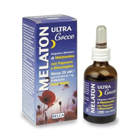 Sella Melaton Ultra integratore Gocce 25 Ml