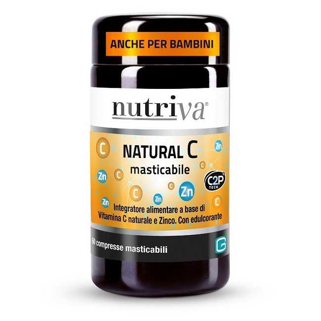 Giuriati Group Nutriva Natural C 60 Compresse Masticabili