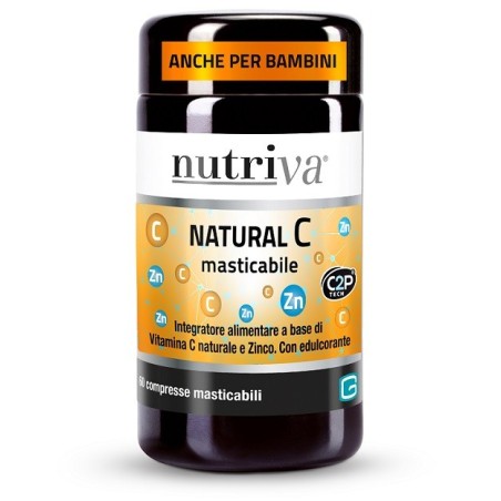 Giuriati Group Nutriva Natural C 60 Compresse Masticabili