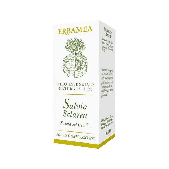 Erbamea Salvia Sclarea olio essenziale 10 Ml