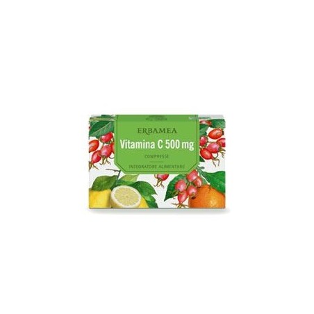 Erbamea Vitamina C 500 integratore 24 Compresse