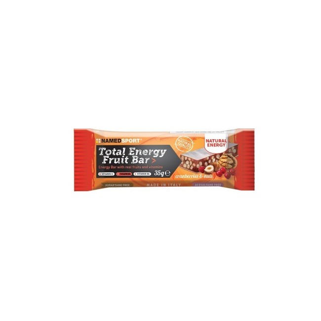 Namedsport Total Energy Fruit Bar Cranberry & Nuts 35 G