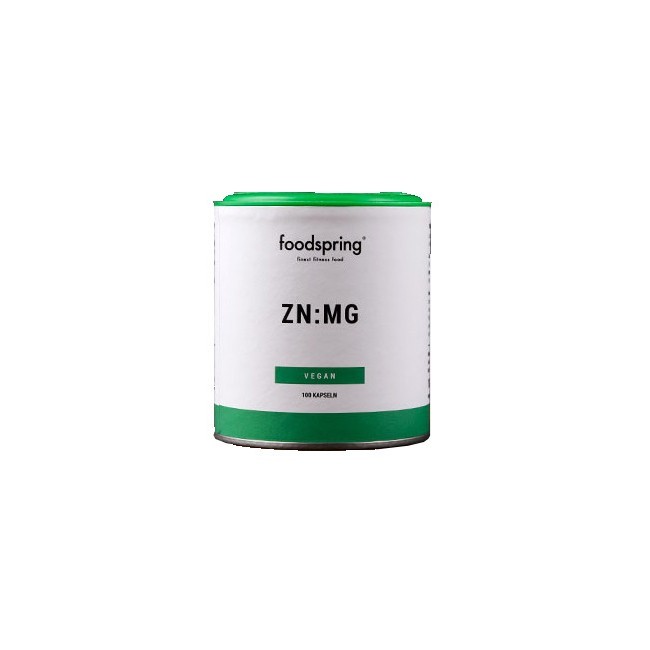 Foodspring Gmbh Zn Mg integratore 100 Capsule