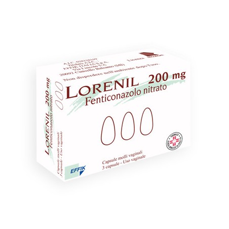 Lorenil 3 Capsule Molli Vaginali 200mg