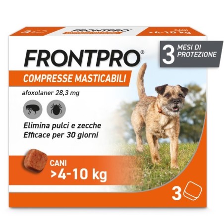 Frontpro Pulci E Zecche Cani 4-10 Kg 28,3 Mg