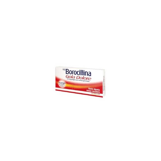 Neoborocillina Goladol*16 Pastiglie Senza Zuchero