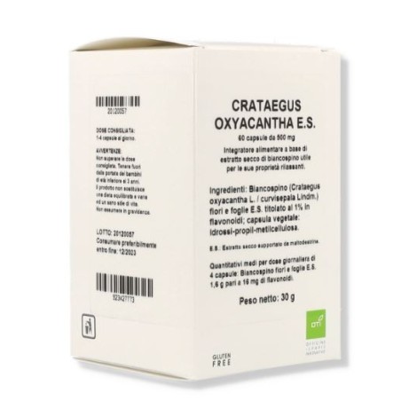 Oti Crataegus Oxyacantha Estratto Secco 60 Capsule