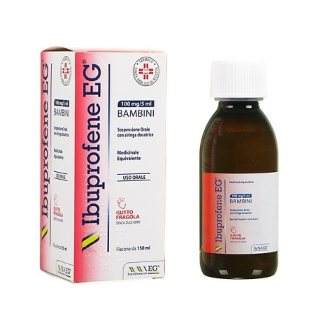 Ibuprofene Eg*fl 150ml Fragola