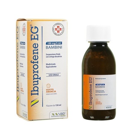 Ibuprofene Eg* 150ml Arancia