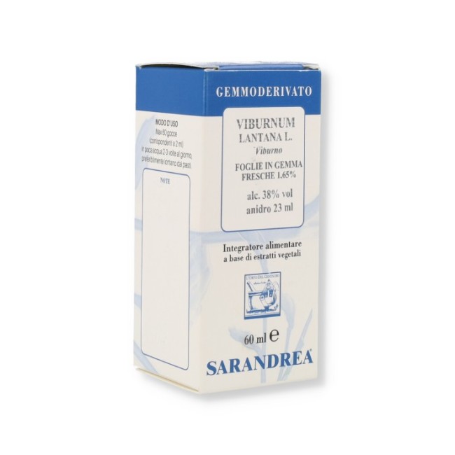 Sarandrea Marco &c. Viburnum Lantana 60 Ml Macerato Glicerico