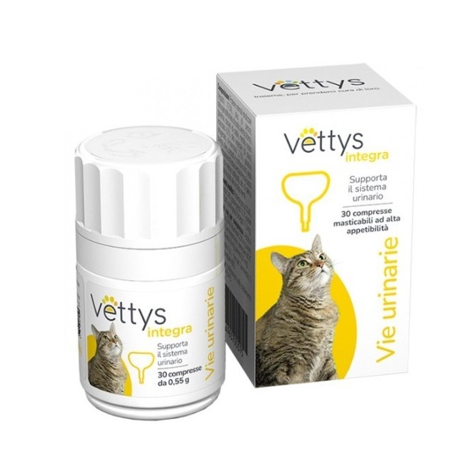 Pharmaidea Vettys Integra Vie Urinarie Gatto 30 Compresse Masticabili