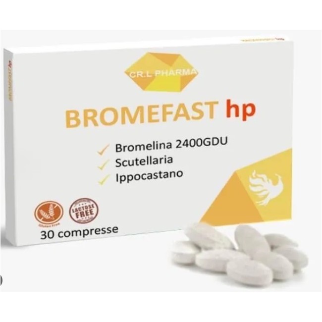 CRL pharma Bromefast hp integratore 30 compresse