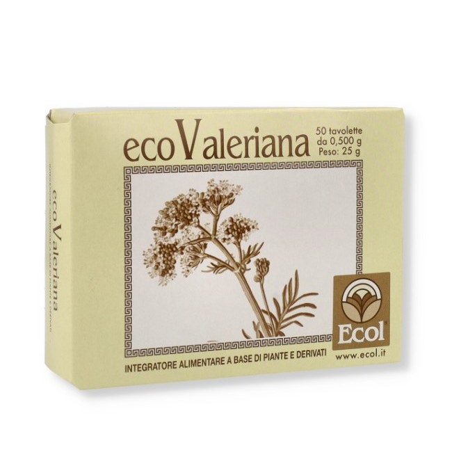 Ecol Ecovaleriana integratore 50 tavolette