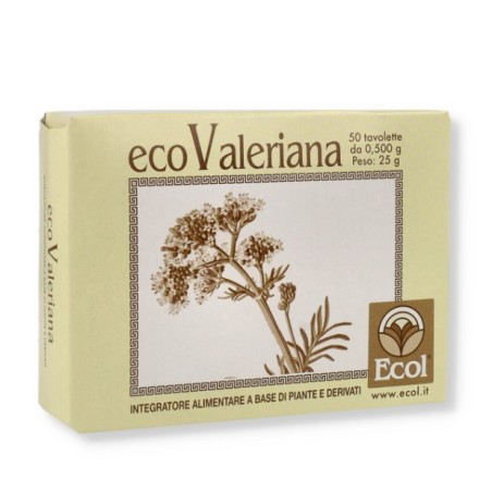 Ecol Ecovaleriana integratore 50 tavolette