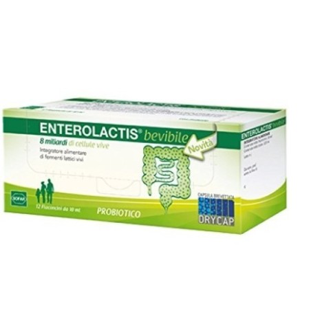 Enterolactis 12 Flaconi 10ml