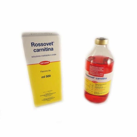 Zoetis Rossovet Carnitina integratore in gocce per il fegato 15 ml