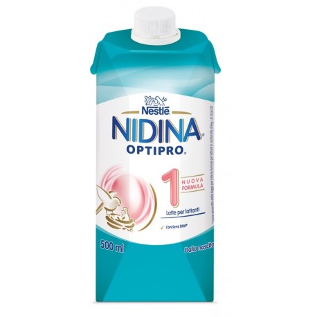 Nidina Optipro 1 latte Liquido per lattanti dalla nascita 500ml -  Para-Farmacia Bosciaclub